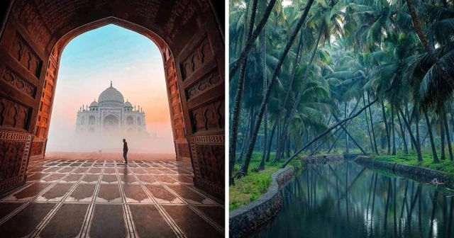 30 Fotos mostradas en la página de Instagram de National Geographic Traveler India