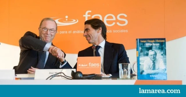 FAES ha recibido casi 1,5 millones de euros por parte de grandes empresas entre 2018 y 2022