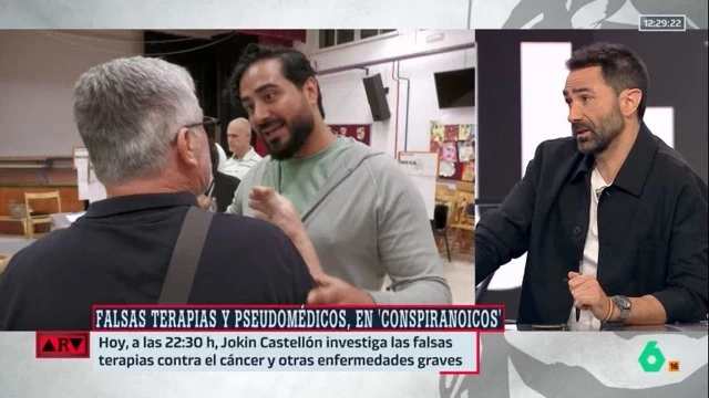 Joaquín Castellón desmonta a Alvise Pérez tras decir que las vacunas provocan "turbo cáncer": "Los oncólogos dicen que eso no existe"