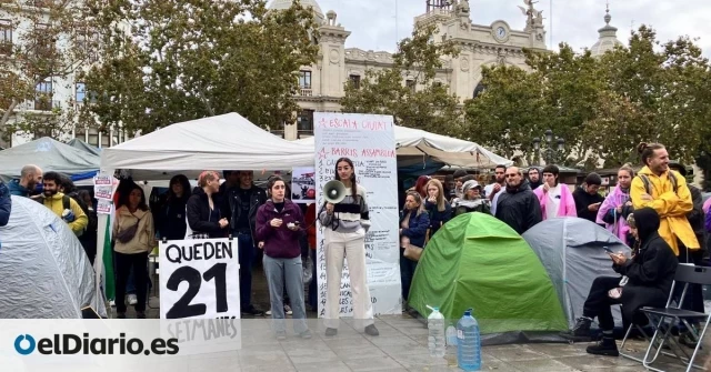 Desconvocada la acampada por la vivienda de València para &quot;continuar la actividad en los barrios&quot;