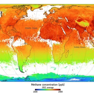 Los 10 principales puntos críticos de emisiones de metano a nivel mundial detectados por satélite (eng)