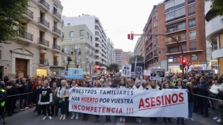 EN DIRECTO | Quinta manifestación para exigir la dimisión de Mazón