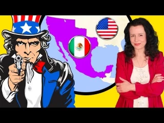 ¿Como logro EE.UU. quedarse con la mitad de México?