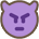 {0x1f47f} {0x1f47f}