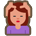 {0x1f486} {0x1f486}
