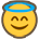 {0x1f607} {0x1f607}