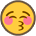 {0x1f61a} {0x1f61a}