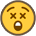 {0x1f632} {0x1f632}